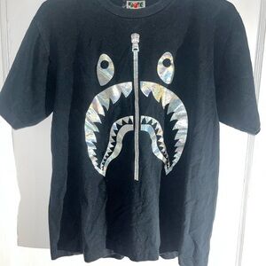 Bape Reflective Shark Tee